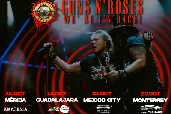 Guns N Roses Gira Mexicana
