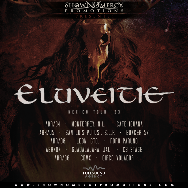 El Folk Metal De [Eluveitie] Regresa A México En 2023