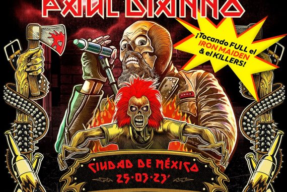 [Paul Dianno], la voz que dio origen a “La Dama de Hierro”