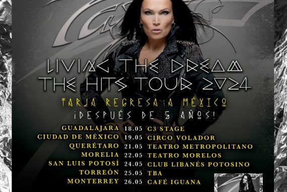 [Tarja] Regresa A México En Mayo De 2024