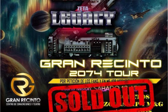 [Zeta Legacy] Anuncia Sold Out Para Su Fecha En Satélite (México)