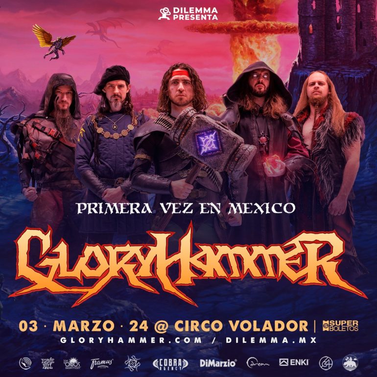 [Gloryhammer] Llega Por Primera Vez A México