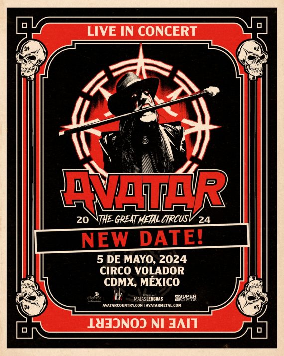 [Avatar] Anuncia Nueva Fecha En CDMX Tras Un Sold Out Inminente