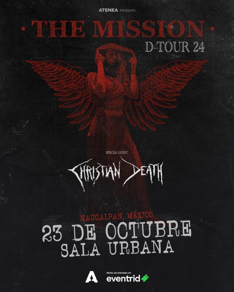 [The Mission] y Christian Death Llegarán A México En Octubre