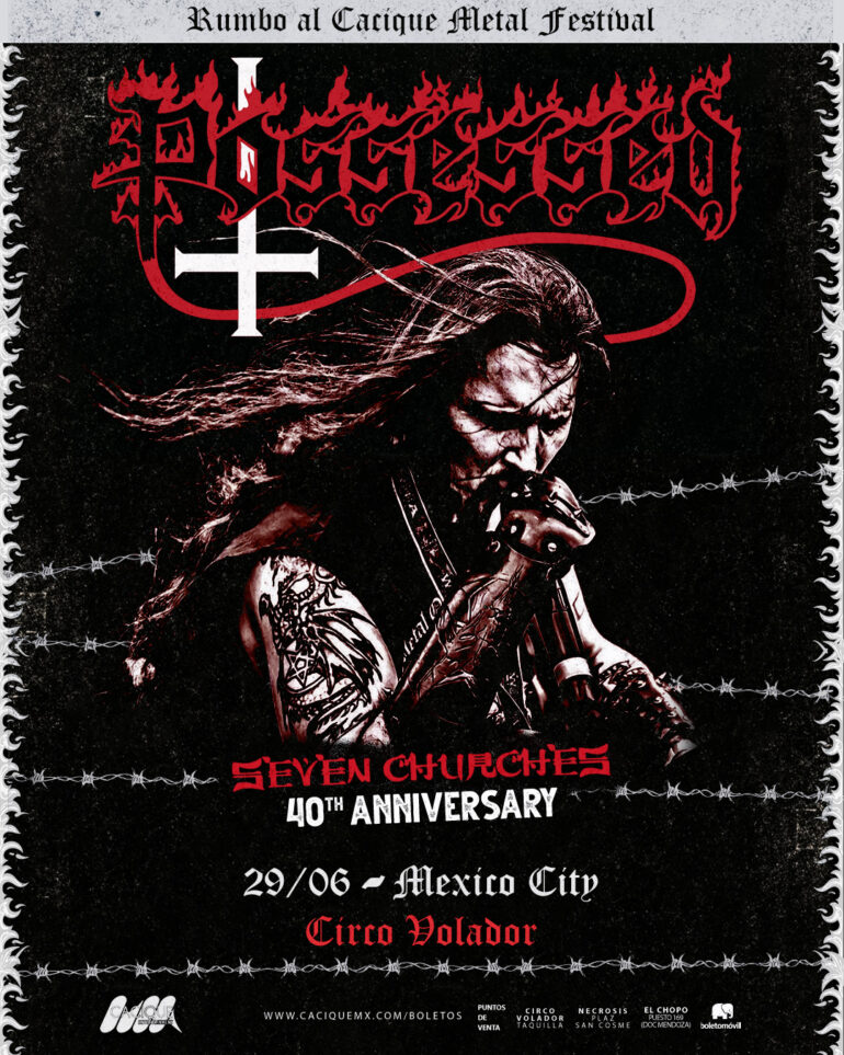 [Possessed] Celebrará Su 40 Aniversario Y México Será Parte Del Tour
