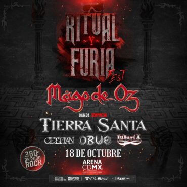 [Tierra Santa] se une al line up de "Ritual y Furia"
