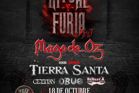 [Tierra Santa] se une al line up de "Ritual y Furia"
