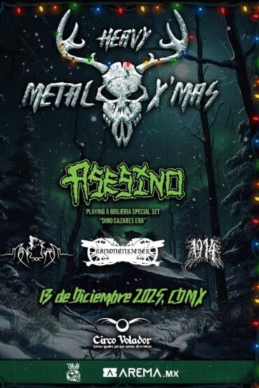 [Heavy Metal X'mas], una noche llena de metal y fiesta en Circo Volador